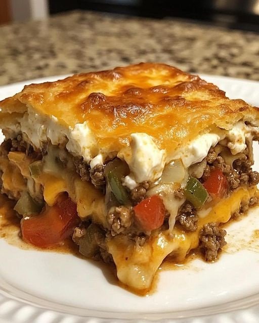 The Ultimate Comfort Food: Cheesy Beef Lasagna 🍝❤️ 481956028_122111350094781434_3871092874431877177_n